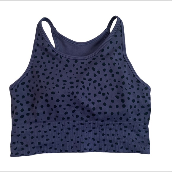 Zella Purple Cheetah Workout Set - Picture 2 of 4